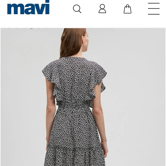 Mavi floral mini dress M - Picture 11 of 12
